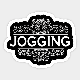 Sports Jogging Sticker